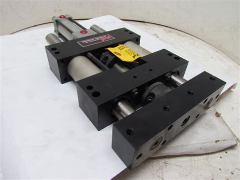 Phd Rs082x2 D Pneumatic Linear Slide Cylinder 2 Travel Ebay