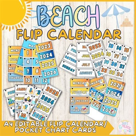 Daily Flip Calendar Cards Flip Calendar Labels Hanging Calendar