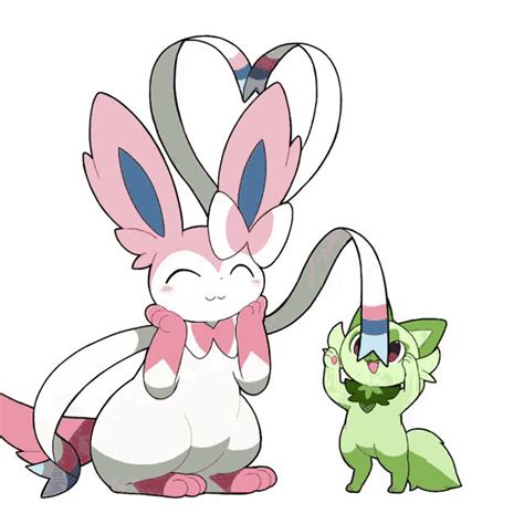 Sylveon And Sprigatito By Sylveon066 On Deviantart