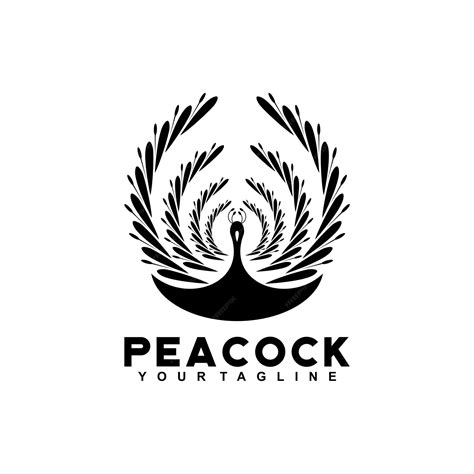 Premium Vector Peacock Luxury Abstract Logo Design