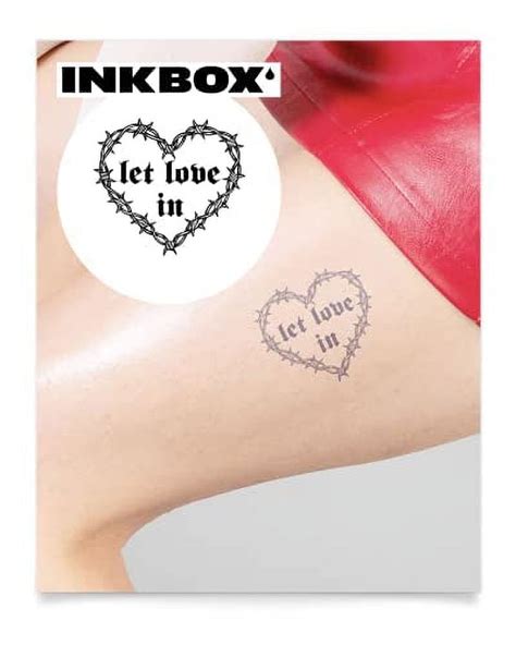 Inkbox Temporary Tattoos Semi Permanent Tattoo One Premium Easy Long