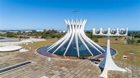 Brazil May 2019 View Of The Cathedral Of Brasilia 7638055 Stock