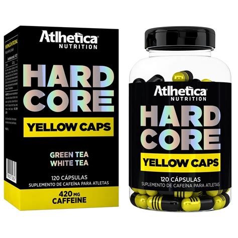 Kit 2X Hardcore Yellow Caps Hardcore Series 120 Cápsulas 420mg