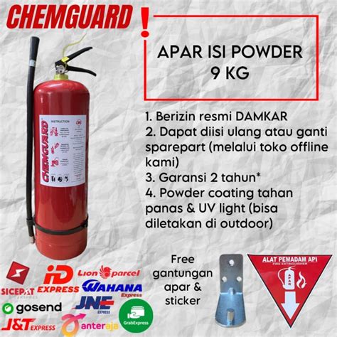 Jual Apar Chemguard Kg Tabung Pemadam Perlengkapan Pemadam Api Abc