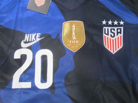 Abby Wambach 20 USA USWNT 4 Star Blue Away Womens Soccer Jersey 2020