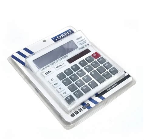 Trendy Calculator Model Namenumber Orbit Ot 512 At Rs 110piece In