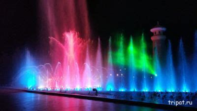 Outdoor Water Dancing Fountain Water Screen Projection And Laser Show