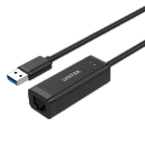 Unitek Usb 30 To Gigabit Ethernet Adapter In Black