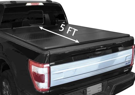 Perfit Liner Frp Hard Tri Fold Truck Bed Tonneau Cover For Honda Ridgeline 2017 2024