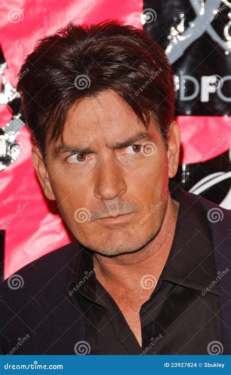 Charlie Sheen editorial stock image. Image of charlie - 23927824