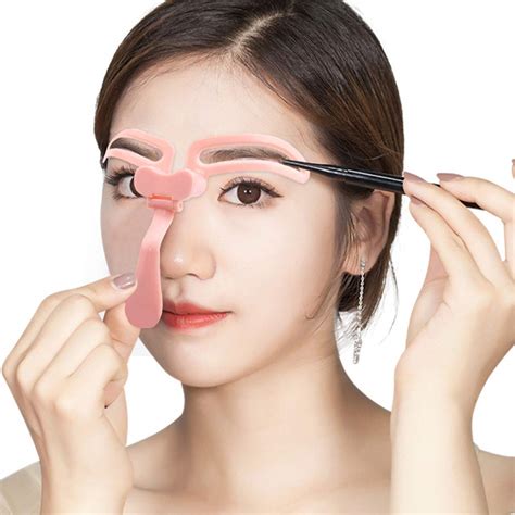 Buy June Eyebrow Stencil Styles Eyebrow Shapes Diy Grooming Stencil