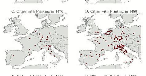 The Diffusion Of The Movable Type Printing Press In The Second Half Of The 15th Century