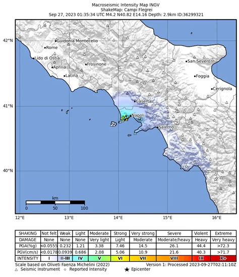 Forte Terremoto Scuote Napoli E Pozzuoli I Campi Flegrei Fanno Paura