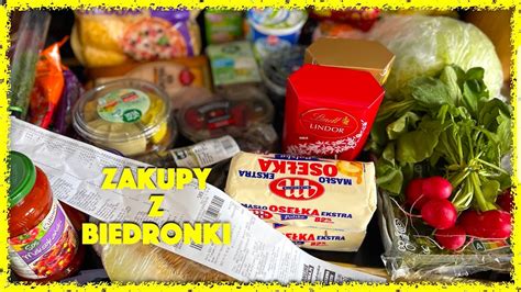 Zakupy Spo Ywcze Na Ca Y Tydzie Biedronka Szybki Haul Zakupowy Co