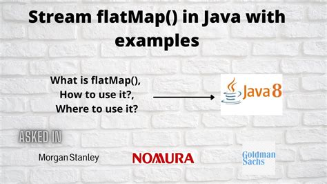 Stream FlatMap In Java With Examples In Hindi What Is FlatMap How