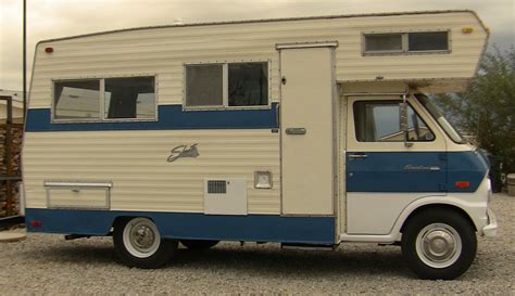 1970 Shasta Ford Econoline Mini RV LEGENDARY TRUCKS INC