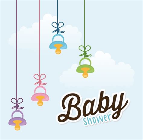 Baby Shower Vector Gratis