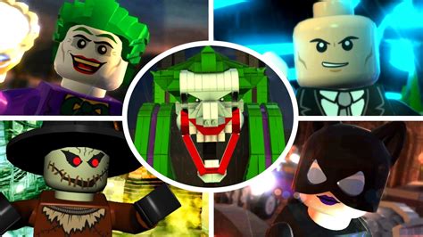 Lego Batman 2 Dc Super Heroes All Story Mission Boss Fights Youtube