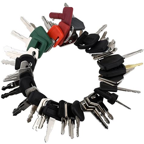 42 Heavy Equipment Keys Master Set Construction Ignition Key For Cat