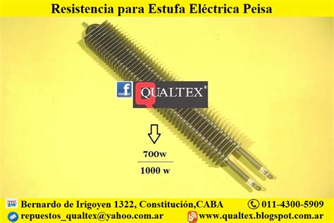 Qualtex Arg Repuestos para Electrodomésticos RESISTENCIAS PARA