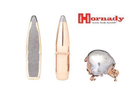 Puntas Hornady Interlock BTSP Calibre 284 7mm 162 Grains