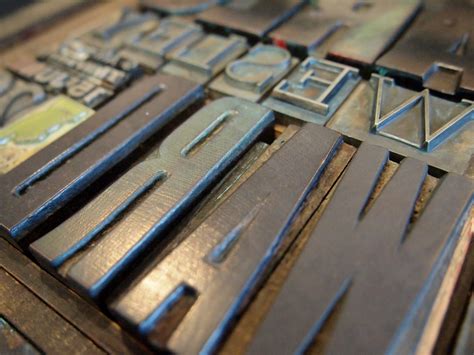 Create A Letterpress Print Workshop The Smallprint Company