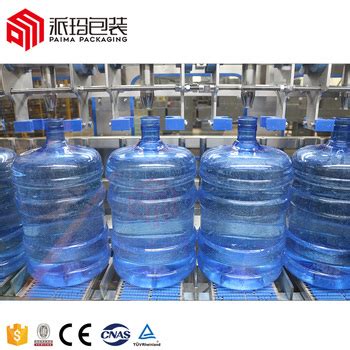 Gallon Bucket Water Washing Filling Capping Machine Liter Barrel