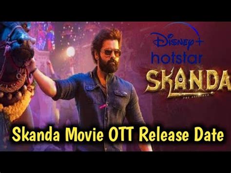 Skanda OTT Release Date Skanda Movie Official OTT Release Date