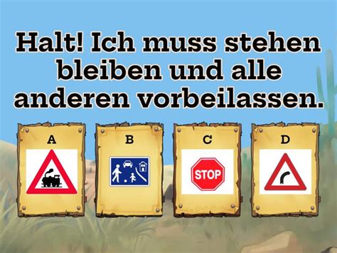 Verkehrszeichen Quiz