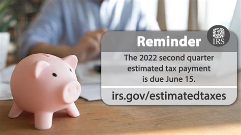 Irsnews On Twitter Irs Reminder Quarterly Estimated Tax Payment Due