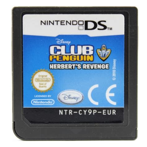 Club Penguin Herbert S Revenge Nintendo Ds L S Spil Wts Retro