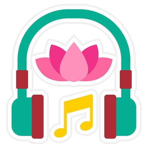 Premium Vector Music Therapy Icon