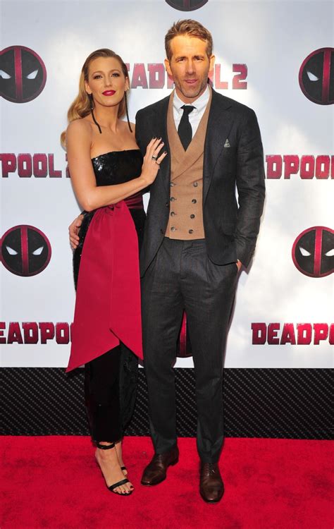 Photo Blake Lively et son mari Ryan Reynolds à la projection du film