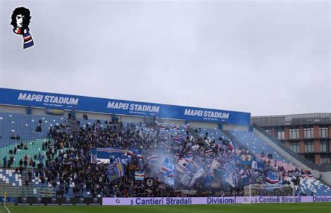 Sassuolo Sampdoria 4 Gennaio 2023 ULTRAS TITO CUCCHIARONI