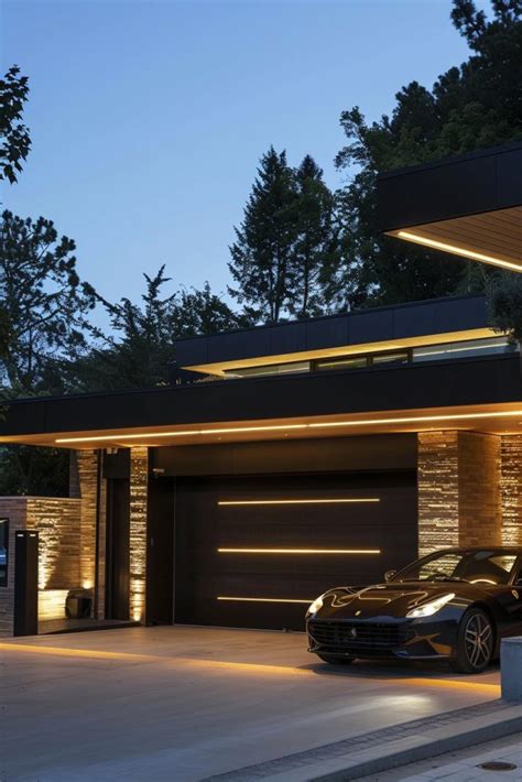 Trending Modern House Garage Designs That Are All The Rage