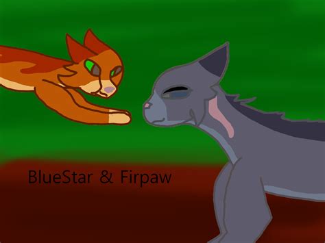 Bluestar & Firepaw | Warrior Cats