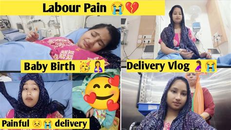 Labour Pain Baby Birth Vlog Painful Delivery Vlog