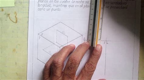 Dibujo T Cnico Geometr A Descriptiva Proyecciones De La Recta