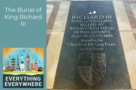 The Discovery and Burial of the Remains of Richard III