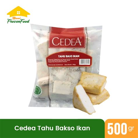 Jual Cedea Tahu Bakso Ikan 500gr Shopee Indonesia