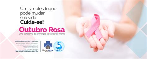 Outubro Rosa Home Mais Saúde