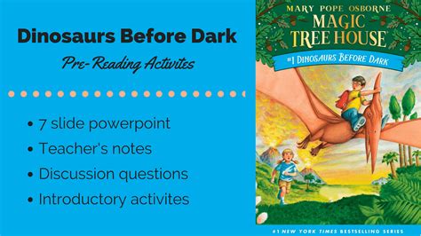 Magic Tree House Dinosaurs Before Dark Bingo Cards Wordmint