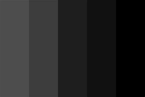black palette color palette