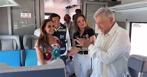 Amlo Estrena El Tren Maya En Recorrido De Evaluación