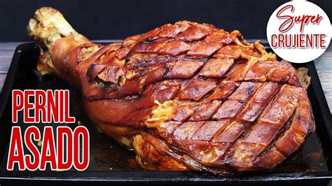 Pernil De Cerdo Asado Al Horno 👉así Queda Super Crujiente Y Jugoso