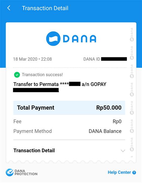 Cara Mudah Transfer Saldo DANA Ke GOPAY Inwepo