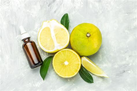 Citrus Bergamia And Bergamot Essential Oil For Spa And Hair Treatment