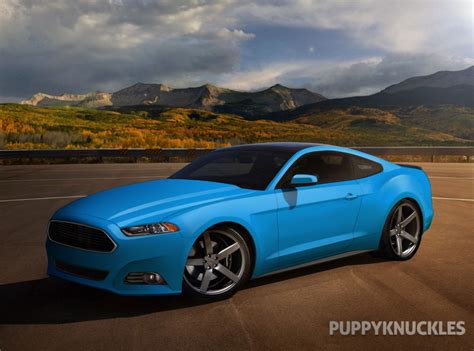 Chop Chop Yet Another 2015 Mustang Rendering Puppyknuckles