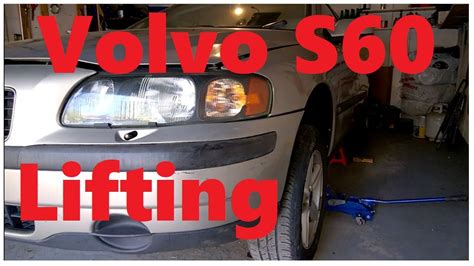 Volvo S Xc Lifting Jacking Points Front Rear Youtube