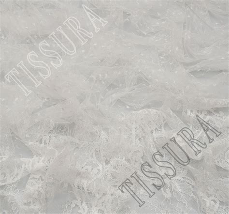 Chantilly Lace Fabric Bridal Fabrics From France By Solstiss Sa SKU